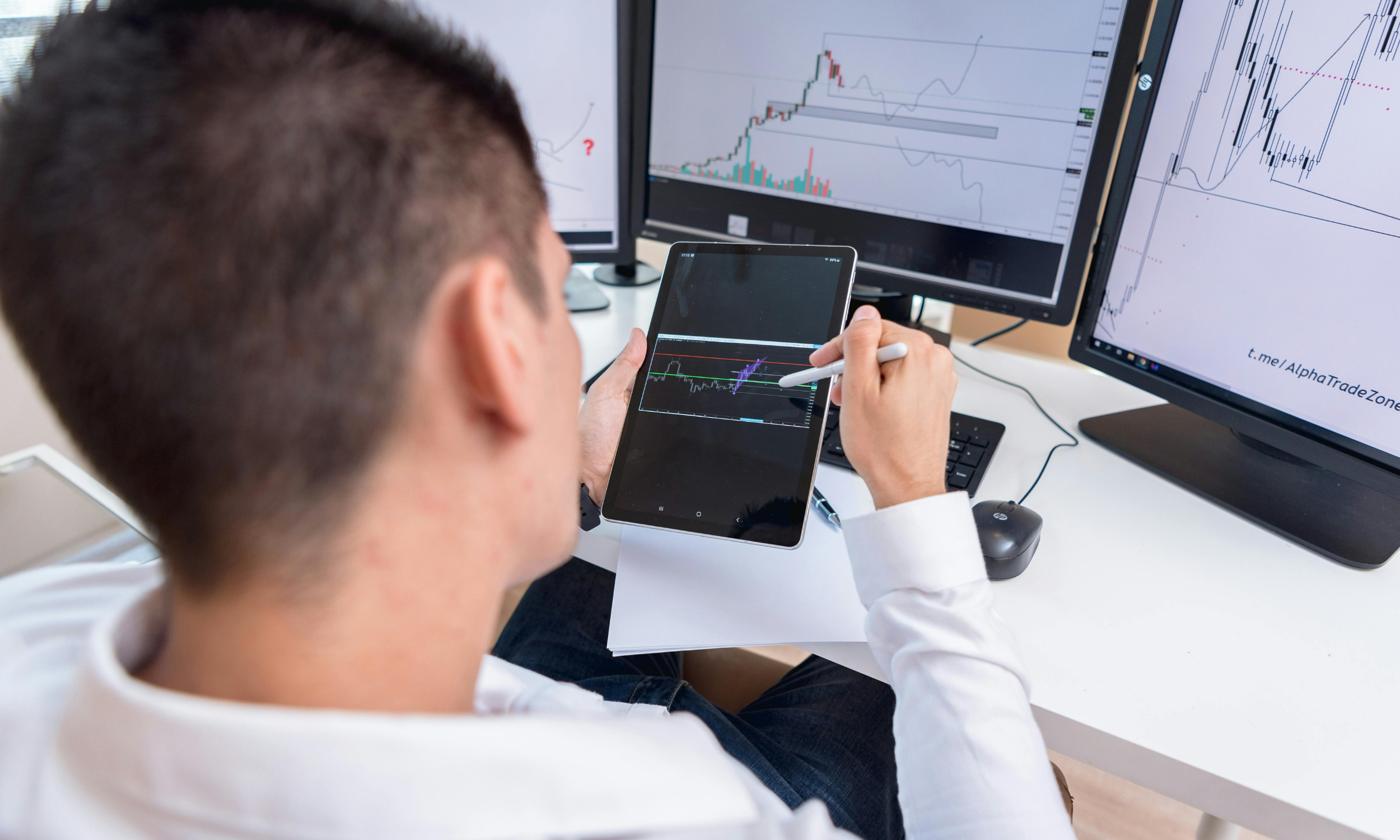 Data scientist reviewing healthcare analytics dashboards, a high-demand category within Health AI jobs.